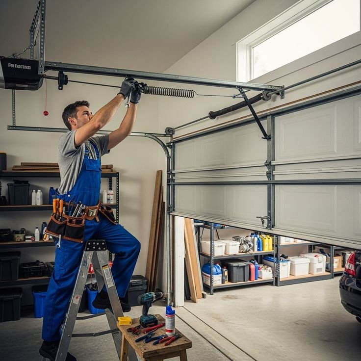Legacy Garage Doors team at work