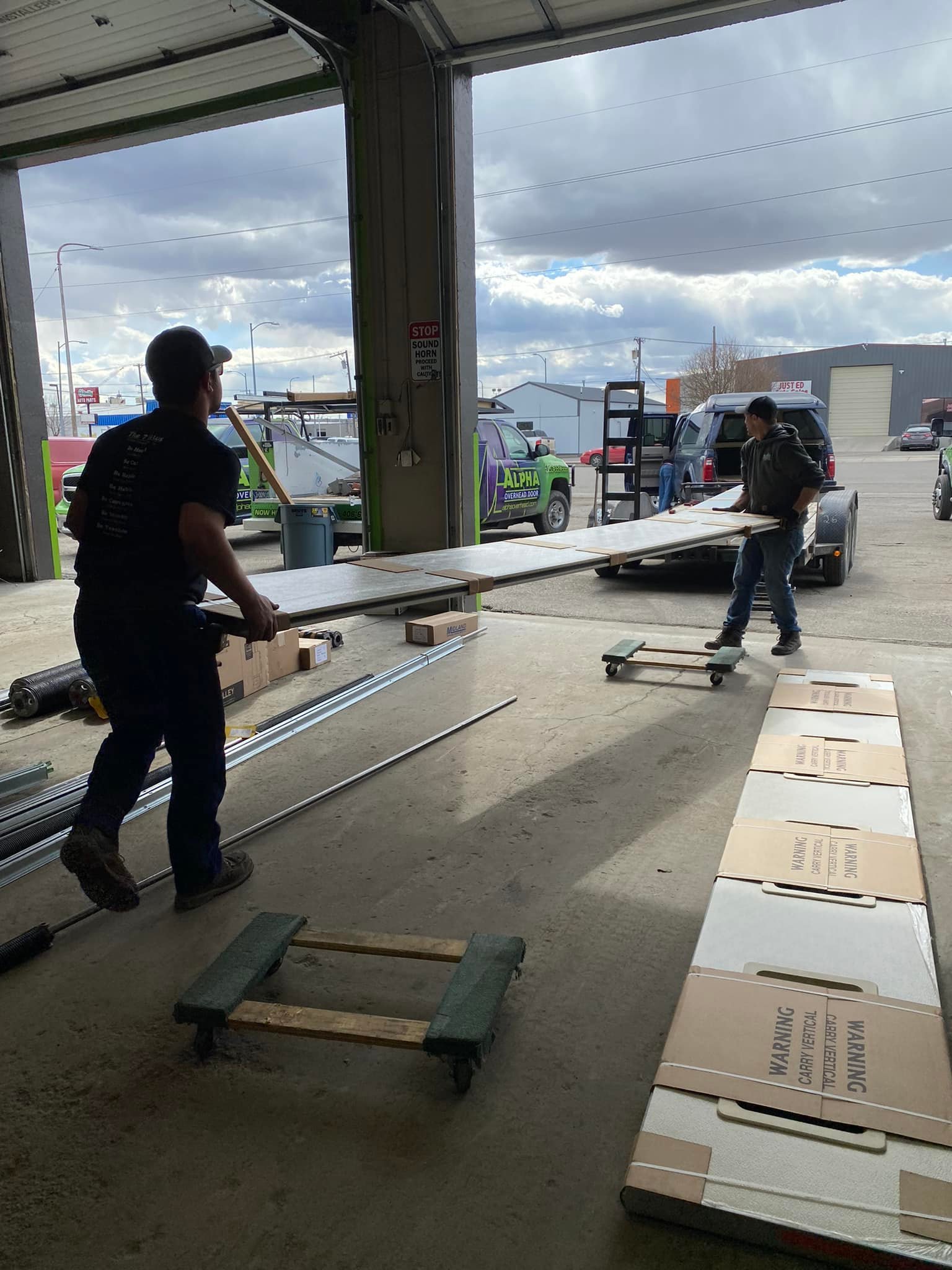 garage door installation