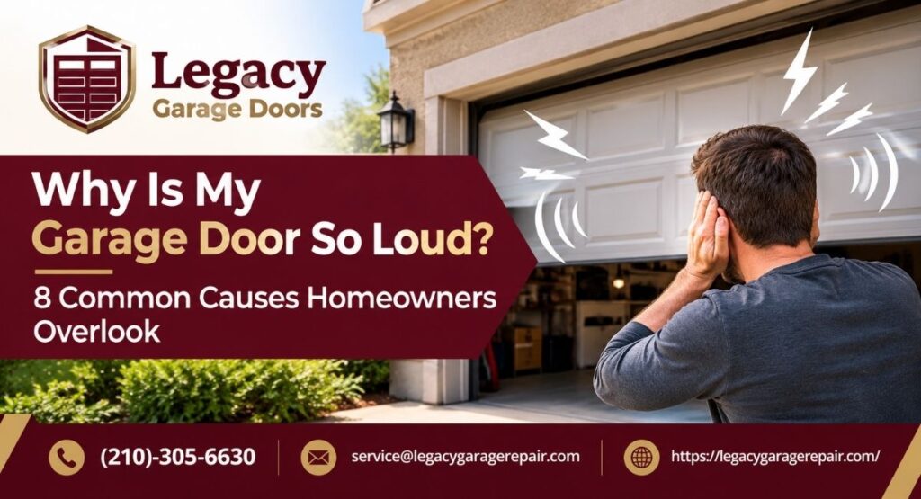 Why Is My Garage Door So Loud? 8 Common Causes Homeowners Overlook